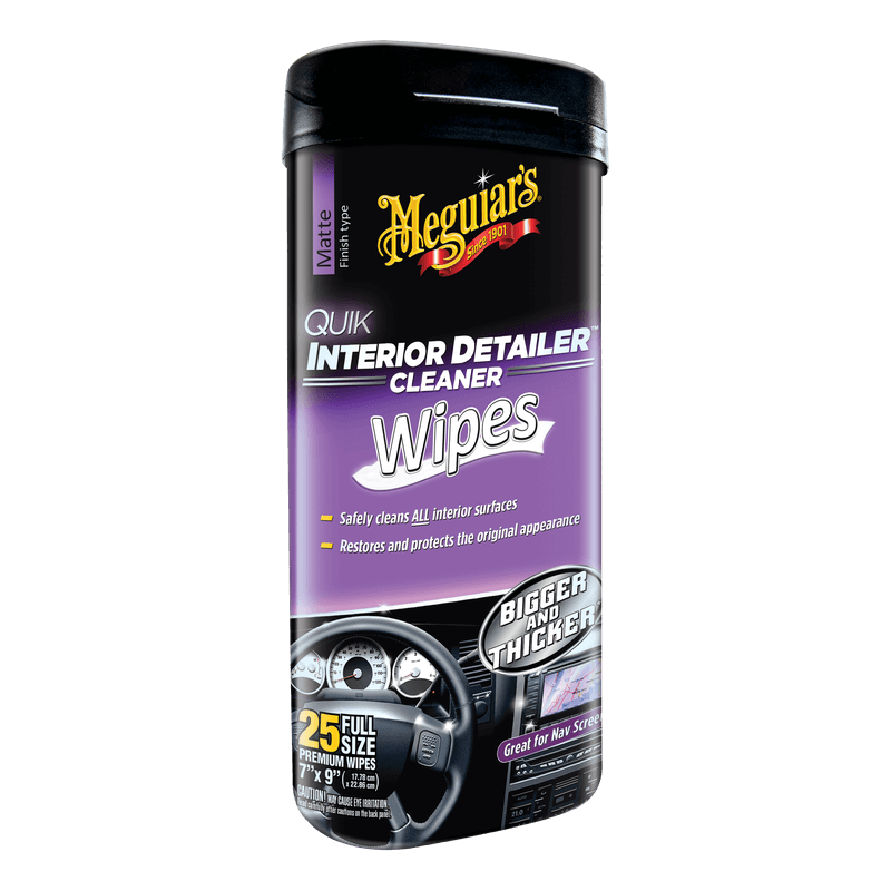 Quik Interior Detailer Cleaning Wipes
