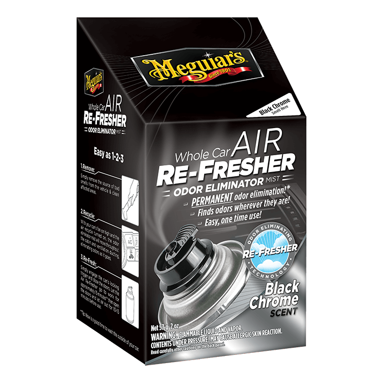 Whole Car Air Refresher Black Chrome