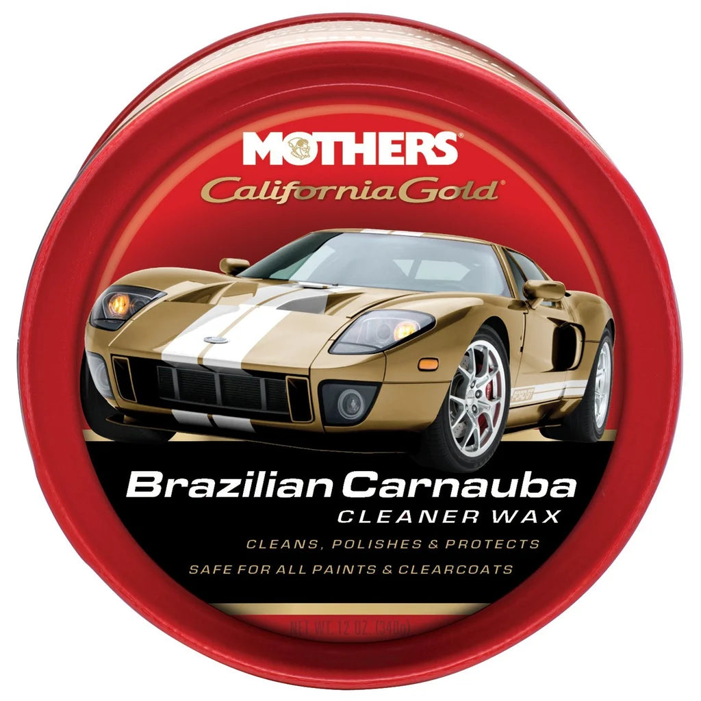 Mothers Brazilian Carnauba Cleaner Paste Wax 340g