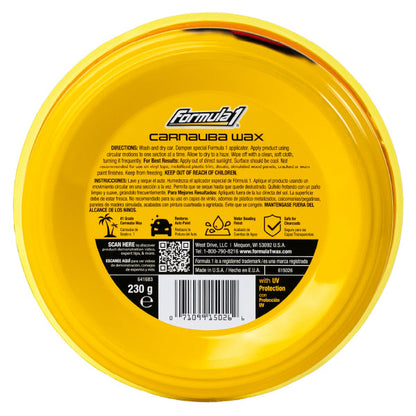 Carnauba Car Wax Paste