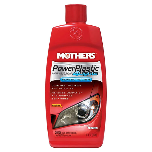 Mothers PowerPlastic 4Lights Plastic Polish 8oz