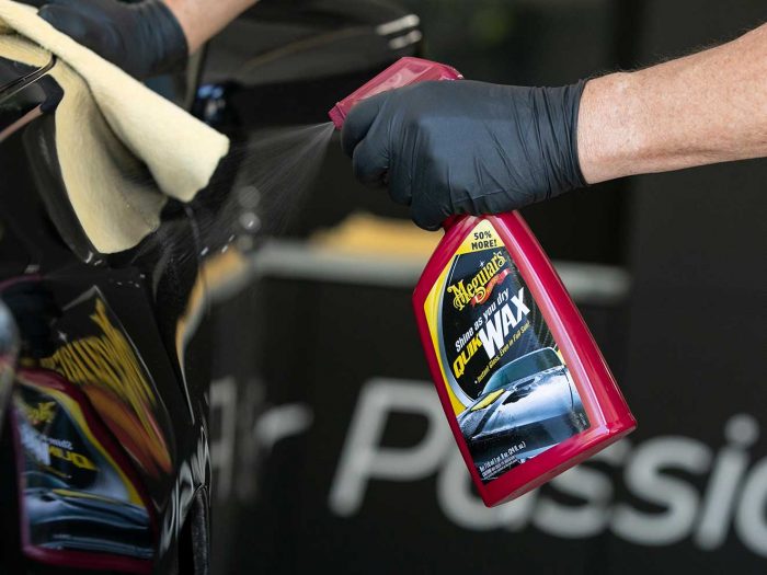 Quik Wax Spray For Instant Shine
