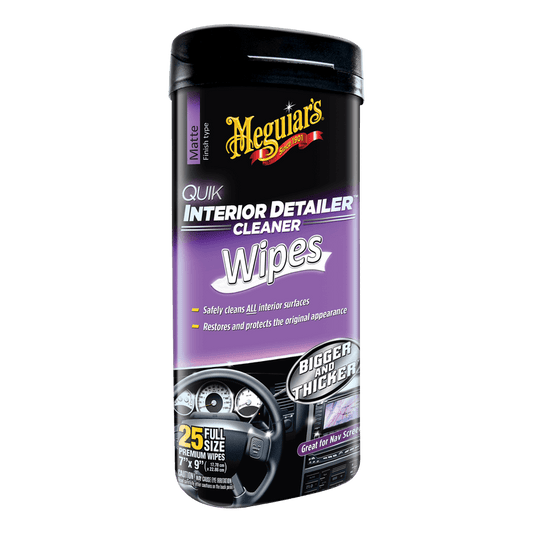 Quik Interior Detailer Cleaning Wipes