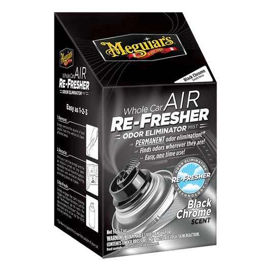 Whole Car Air Refresher Black Chrome