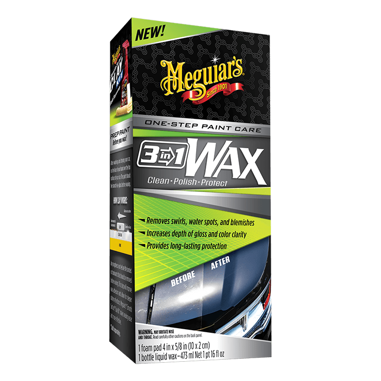 3-In-1 Wax Cleaner Polish Protection