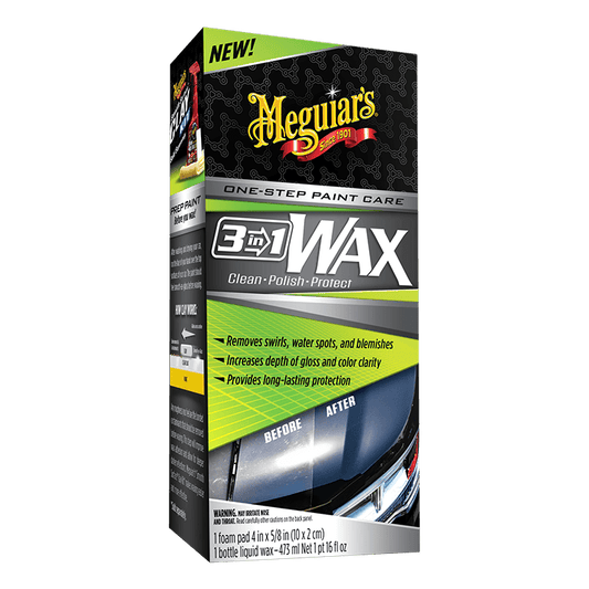 3-In-1 Wax Cleaner Polish Protection