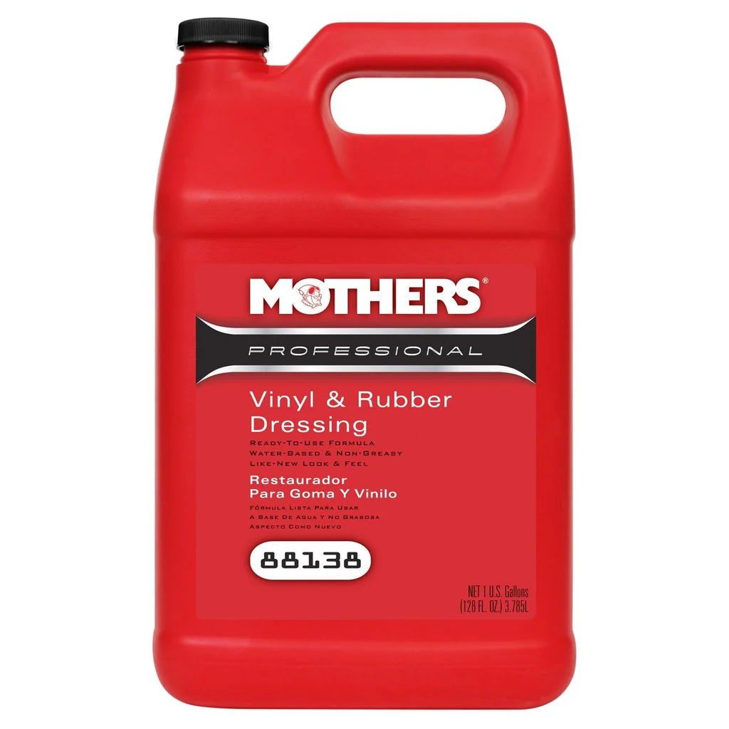 Mothers Vinyl Rubber Dressing Gallon Ready To Use
