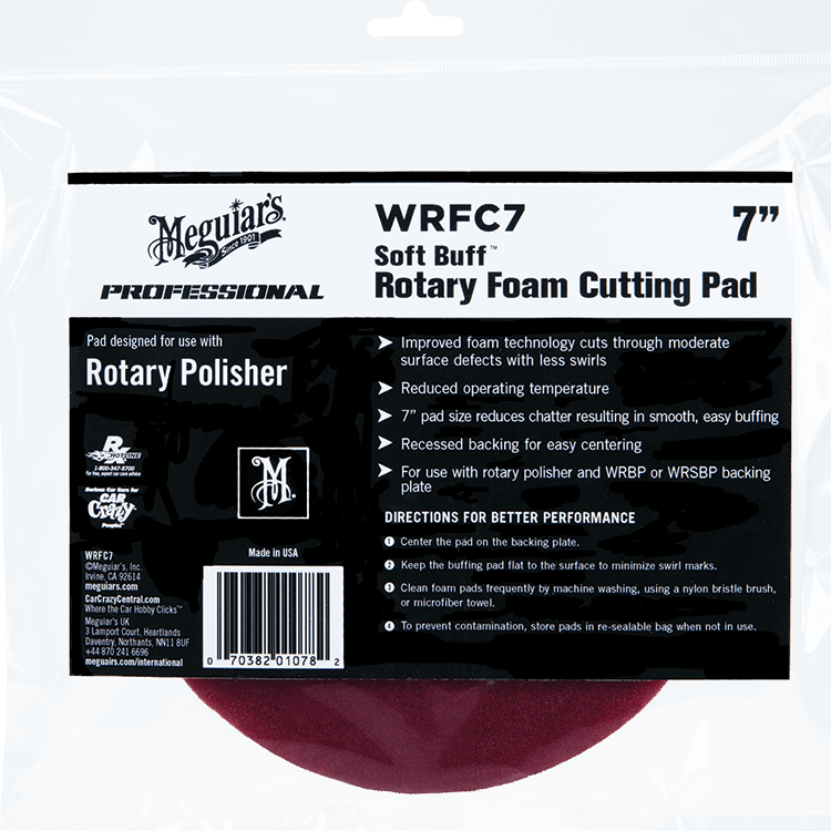 Rotary Foam Cutting Pad 7"