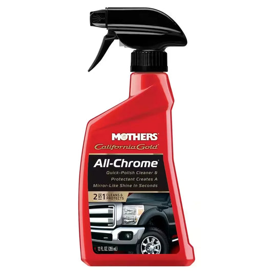 Mothers All Chrome Quick Polish Cleaner 12 oz. 355ml