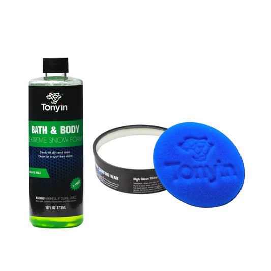 Tonyin Car Wash & Wax Care Bundle