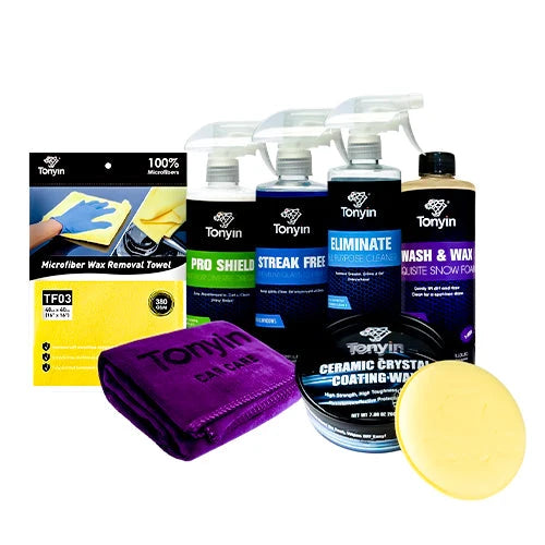 Tonyin Exclusive 7-in-1 Car Cleaning Bundle