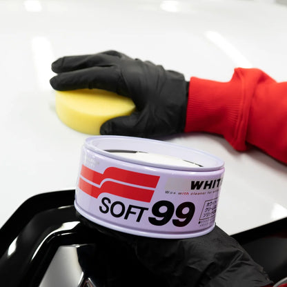 Soft99 White Soft Car Wax 350g